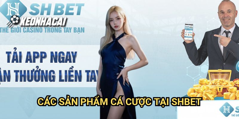 Các Sản Phẩm Cá Cược Tại shbet 